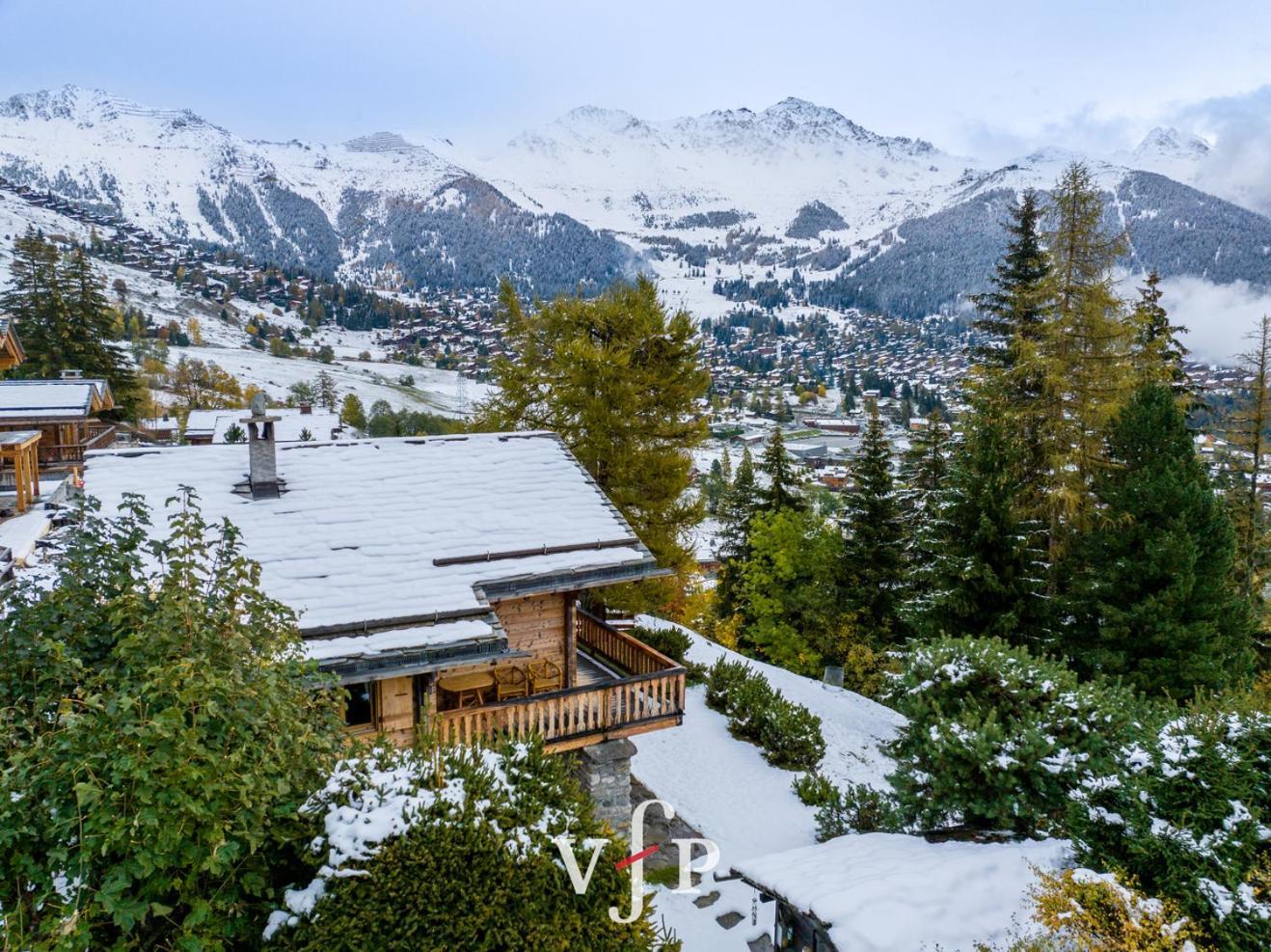 L'Alouvy Winter Dream Chalet For Family At Verbier Villa Eksteriør billede