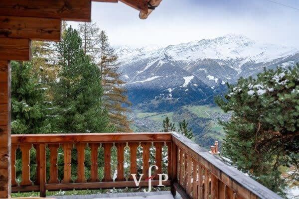 L'Alouvy Winter Dream Chalet For Family At Verbier Villa Eksteriør billede