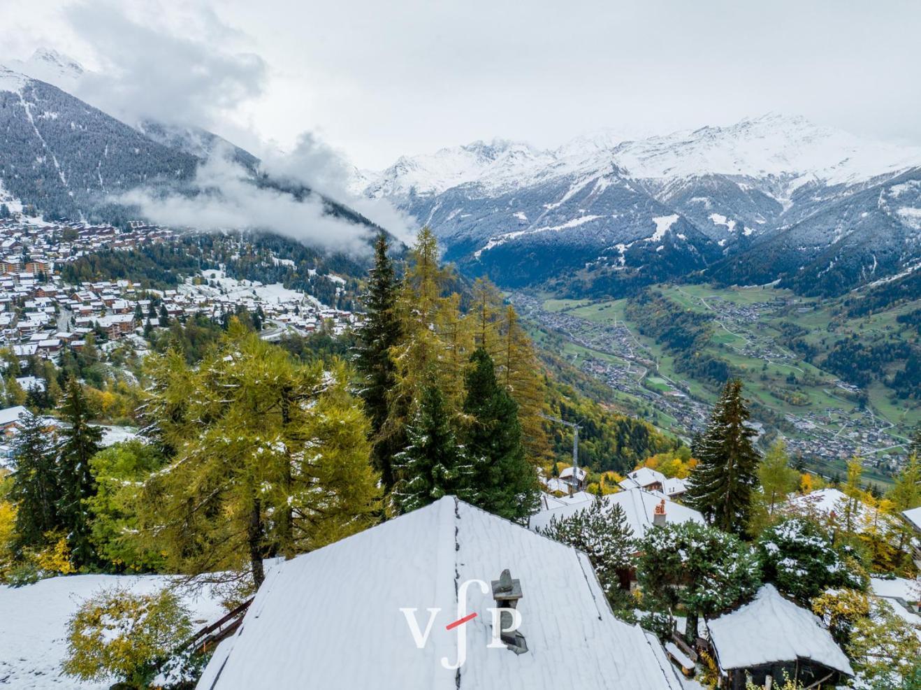 L'Alouvy Winter Dream Chalet For Family At Verbier Villa Eksteriør billede