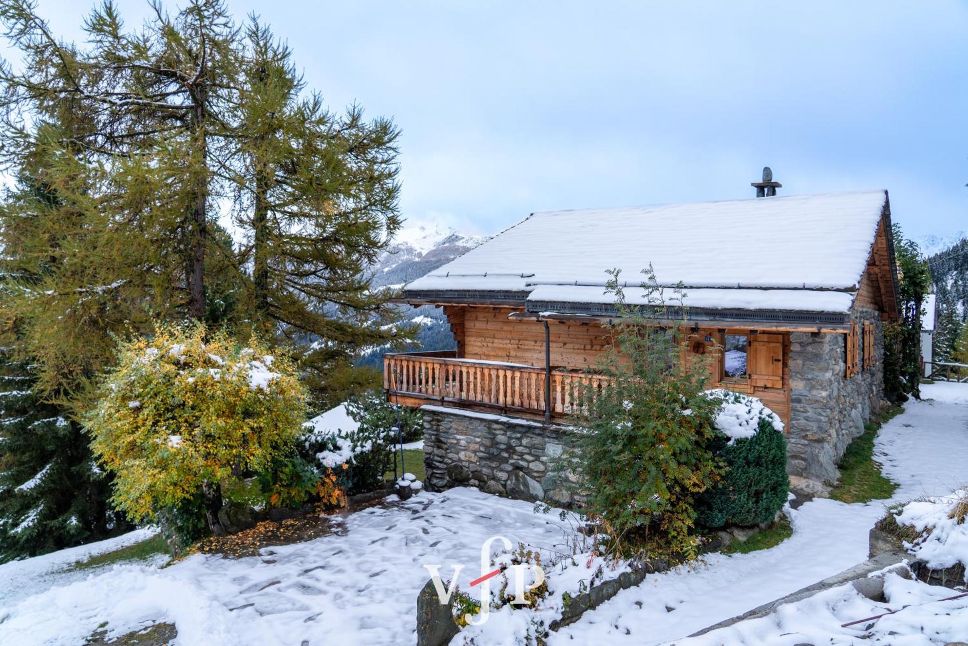 L'Alouvy Winter Dream Chalet For Family At Verbier Villa Eksteriør billede